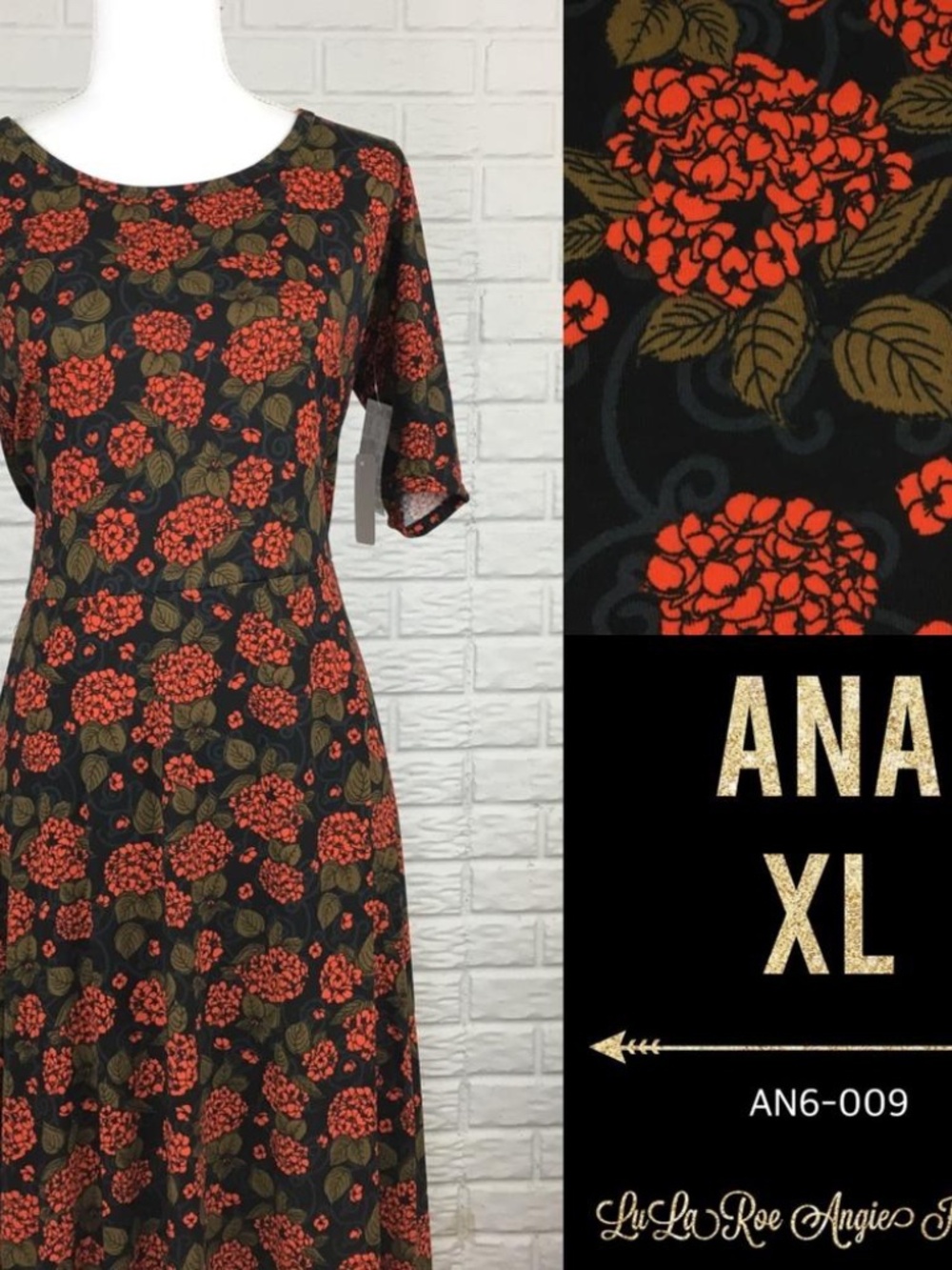 LuLaRoe Ana Maxi Dress